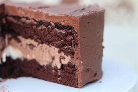 A Bountiful Kitchen Triple Chocolate Ice Cream Cake