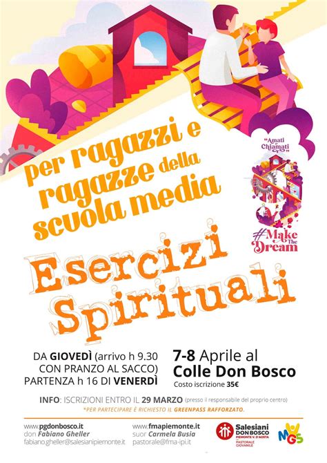 Piemonte Il Calendario Degli Esercizi Spirituali MGS Italia