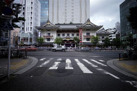Kabukiza Theatre Sky T Japanese Photography Explore Nature City Travel Tokyo Japan Scenic