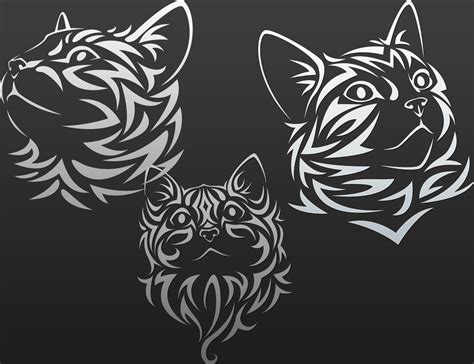 Tribal Cats Brushes Fbrushes