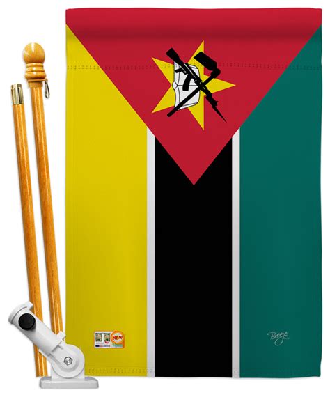 Mozambique Flags Of The World Nationality House Flag Set Modern