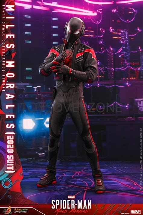 Hot Toys Vgm49 Marvel’s Spider Man Miles Morales 1 6th Scale Miles Morales 2020 Suit