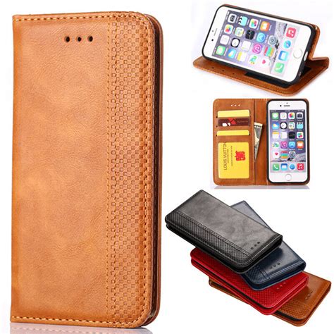 For Blackberry Key2 Keyone Luxury Magnetic Flip Leather Wallet Stand