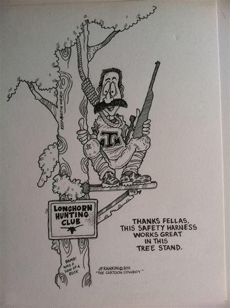 Jp Rankin The Art Of The Cartoon Cowboy The Tree Stand