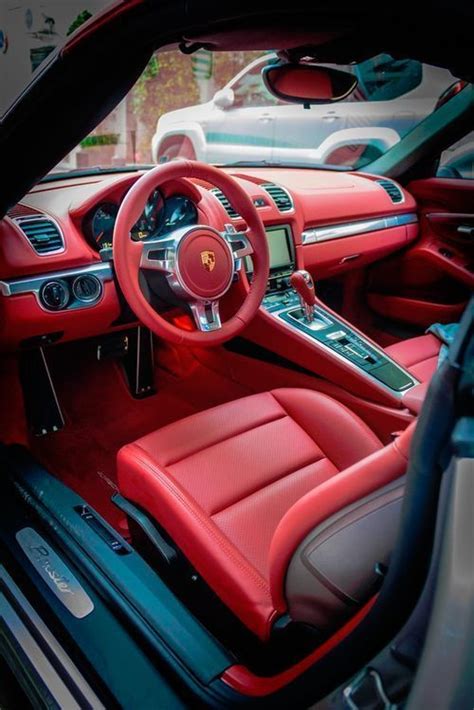 10 Best Porsche Interior You Should Check Out Right Now Red Interior