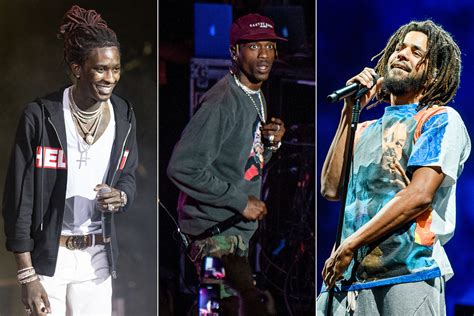 The label's current acts include scott, sheck wes, don toliver, luxury tax, wondagurl, and scott's dj. J. Cole Steals Show Next to Young Thug and Travis Scott on ...