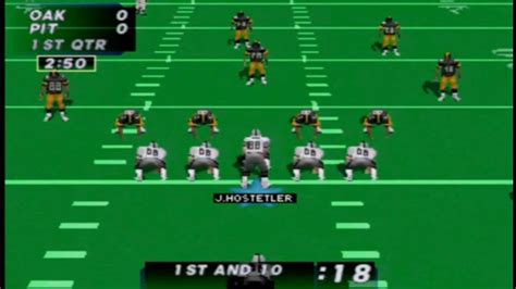 Madden Nfl 97 Gameplay Ps1 Youtube