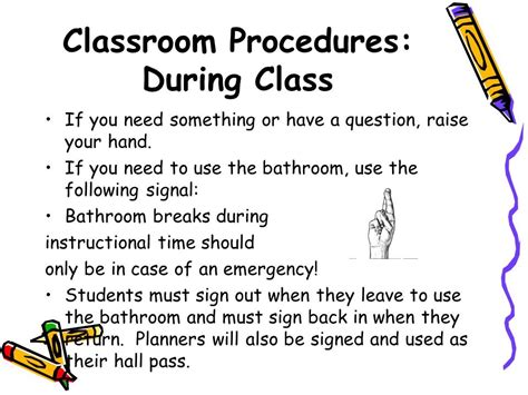 Classroom Procedures Deaf Education