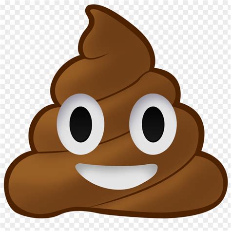 Poop Pile Of Poo Emoji Sticker Feces Emoticon Png Image Pnghero