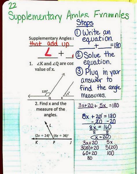 Mrs. Atwood's Math Class: Angle Pair Relationships Pages | Angle