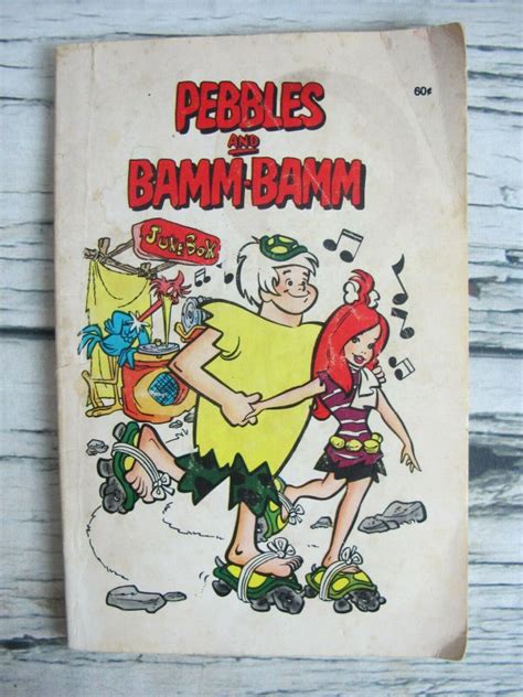 Pebbles And Bamm Bamm Cartoon Comic Coloring Book 1973 Flinstones