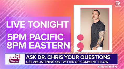 Dr Chris Donaghue Answers Your Mental Health Questions 04 02 20