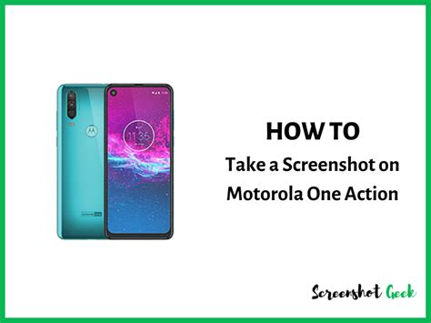 How To Take A Screenshot On Motorola One Action 5 Easy Methods