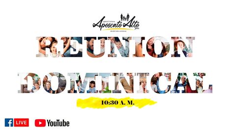 Reunión Dominical Aposento Alto Jemir Youtube