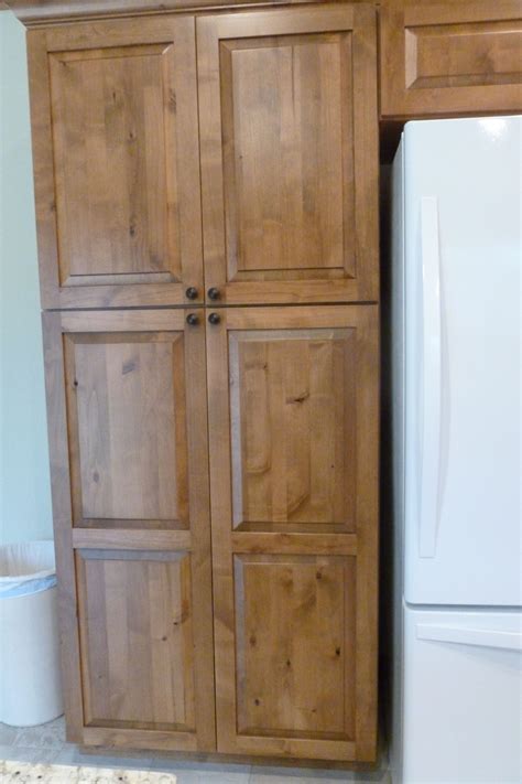 This four story flat is tied together by a 2 foot wide steep staircase so watch your step! Alder wood pantry. Raised panels. 3 feet wide (With images ...