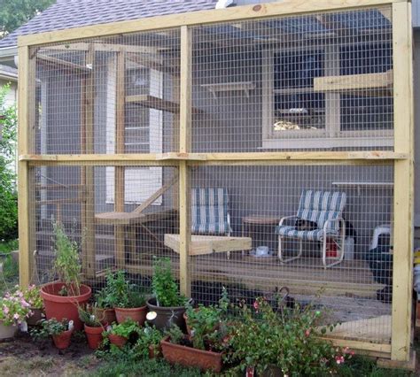 How To Build An Outdoor Cat Run Diy Projects For Everyone