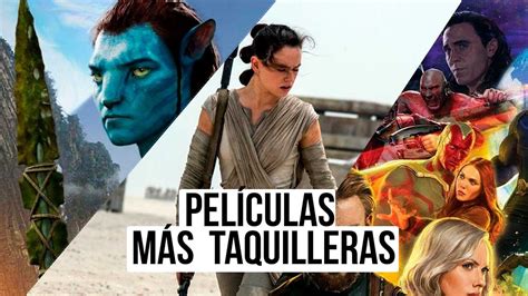 10 Películas Más Taquilleras De La Historia Del Cine Youtube