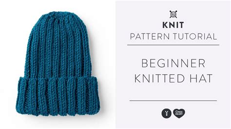How To Knit A Hat Beginner Knitting Tutorial With Yarnspirations