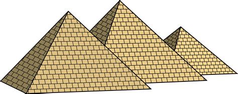 Triangle Pyramid Shape Mathematics Geometry Pyramids Vector Png