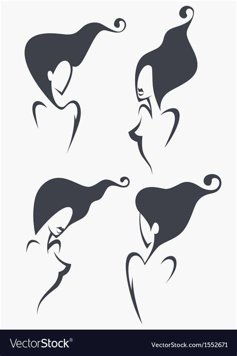 Naked Beauty Royalty Free Vector Image VectorStock