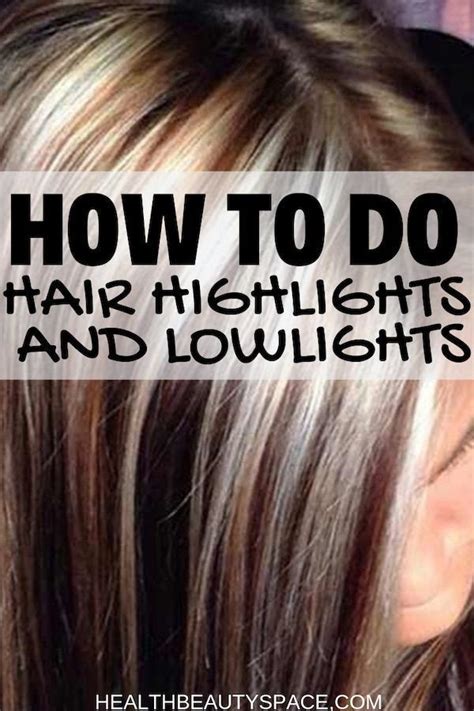 While traditional highlights involve saturating sections of hair in dye before sandwiching them in foil read on to discover jonathan long's, clairol's colour ambassador, pointers on how to do diy product detail: Brilliant Highlights and Lowlights Hair Technique#BeautyBlog #MakeupOfTheDay #Make… | Highlights ...