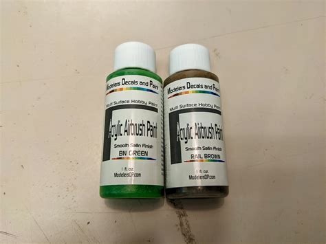 Acrylic Paints For Airbrushing Trains