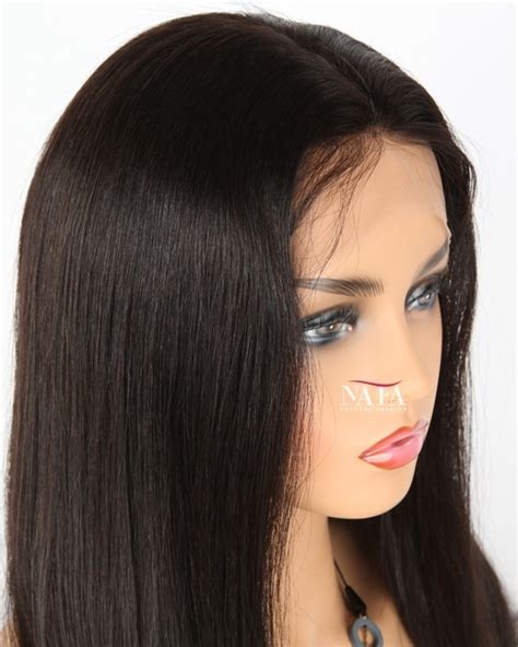 Silk Base Human Hair Full Lace Wigs In Stock