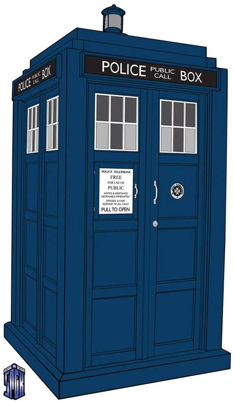 Doctor Who Tardis Ex Real Original Color By Spgk On Deviantart