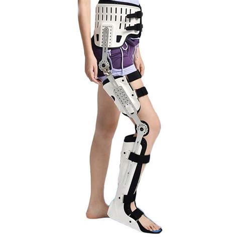 Buy Rom Post Op Hip Abduction Brace Hip Knee Ankle Foot Orthosis For