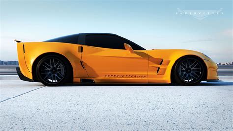 New Gt6x Extreme Widebody Conversion From Supervettes Llc Sneak