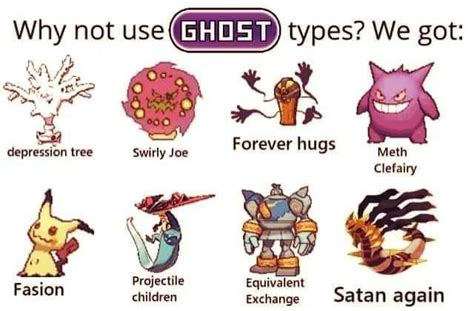 Ghost Type Rpokemonmemes