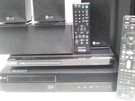 Sold Price Lg Blue Ray 3d Player And Speaker System And Sony Dvd Invalid