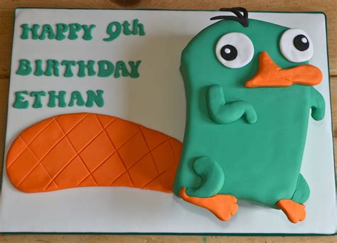 Perry The Platypus Cakes Decoration Ideas Little Birthday Cakes