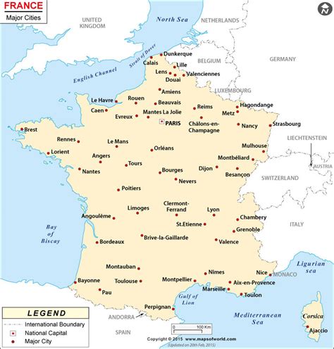 Printable Map Of France With Cities Printable Maps Images