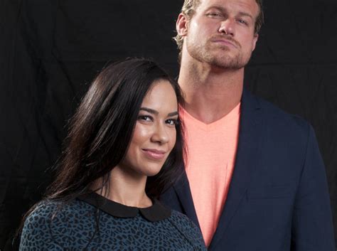 Wwe Monday Night Raw Dolph Ziggler Diva Aj Lee Stop By Mlive Grand