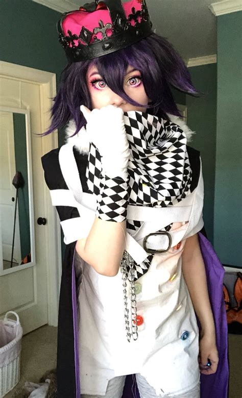 Check out the rest of my. My hand-sewn Kokichi Ouma cosplay!! 👑 : danganronpa