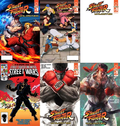 Udon Announces Variant Covers For New Street Fighter Comic Brutalgamer