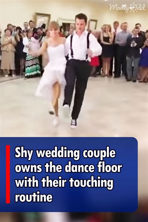 Shy Wedding Couple Owns The Dance Floor With Their Touching Routine In 2024 Wedding Couples