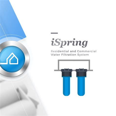 Ispring Wgb21b 2 Stage Heavy Duty Whole House Water Filtration System