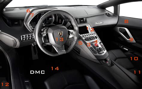 Carbon Fiber Interior Package Fits The Oem Lamborghini Aventador Coupe