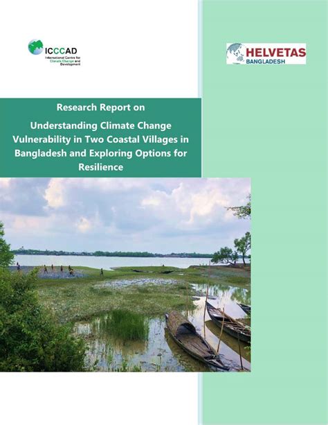 Report On Understanding Climate Change Vulnerability In Two Coastal