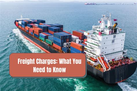 Freight Charges Everything You Need To Know