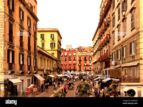 Naples Italian Italian City Centre Town Vomero Stock Photo 4736053 Alamy