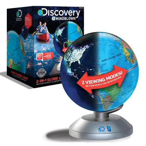 Buy Discovery Kids 2 In 1 World Globe Led Lamp Wday And Night Modes