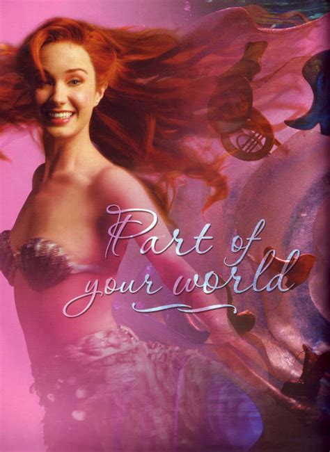 Part Of Your World Graphic The Little Mermaid On Broadway Photo 12842210 Fanpop