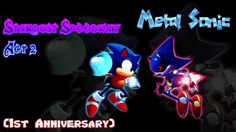 Sonic Mania Plus Stardust Speedway Act 2 And Metal Sonic Boss Fight 1st