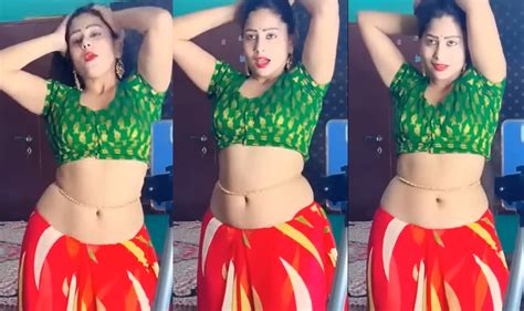 Bhabhi Dance Video You Must Not Have Seen Such Cruel Dance Of Bhabhi Before Bold Gestures Made