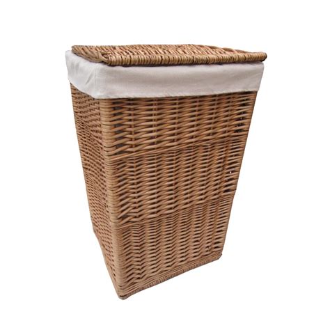 Or £39.67 pm (no interest) with. Buy Square Natural Wicker Laundry Basket from The Basket ...