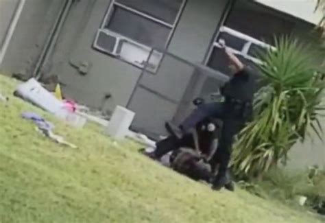 Cellphone Video Shows Miami Police Officer Apparently Kicking Suspect