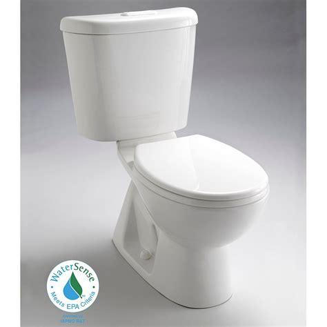 Caroma Sydney Smart 089378 Gpf Dual Flush Round Bowl Toilet The